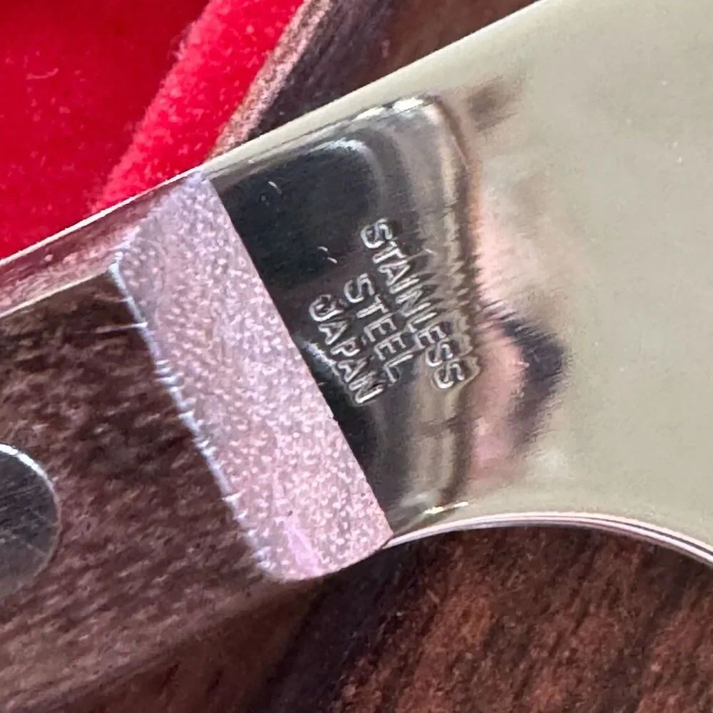 MCM Burnco Rose Wood Handle Stainless Steel 